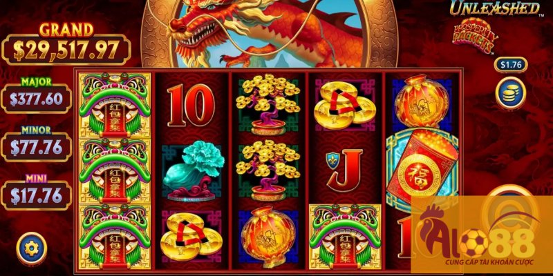 Chi tiết về cách cược tại game slot Prosperity Dragon tại Alo88